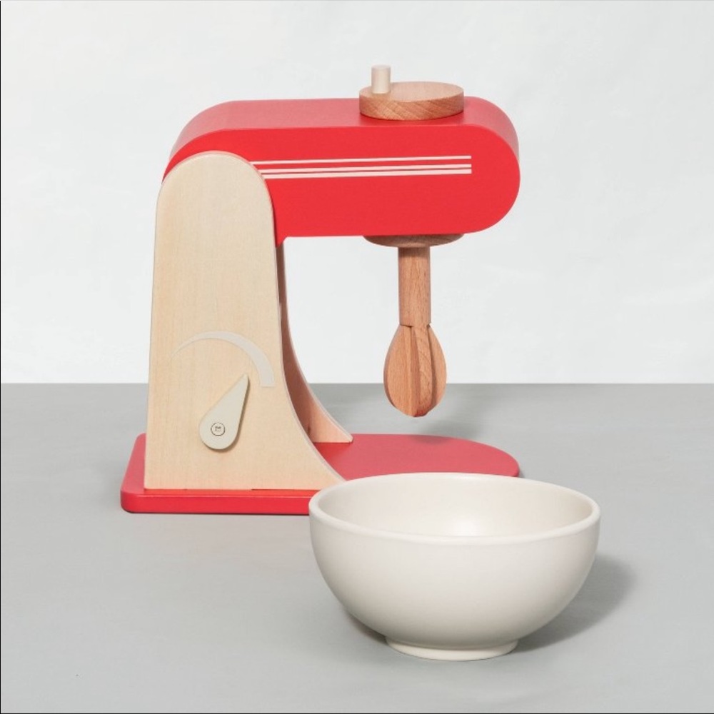Hearth & Hand Wooden Toy Kitchen Mixer